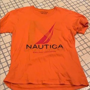 Orange boys Nautica t-shirt